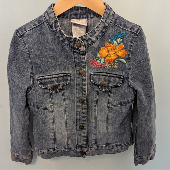 Vintage That's so Raven Disney Denim Jacket Girls 7/8 Y2K - Picture 9 of 16